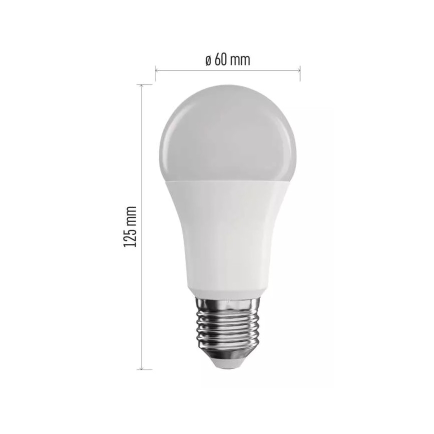 LED RGB Aptumšojama spuldze GoSmart A60 E27/11W/230V 2700-6500K Wi-Fi Tuya