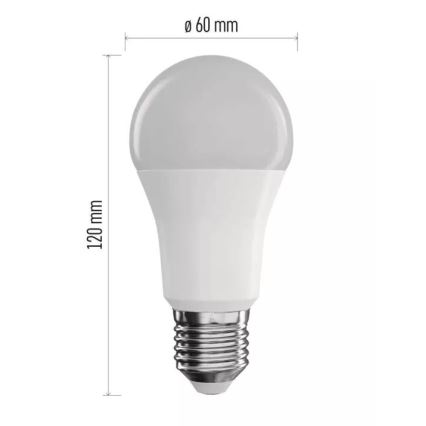 LED RGB Aptumšojama spuldze GoSmart A60 E27/9W/230V 2700-6500K Tuya