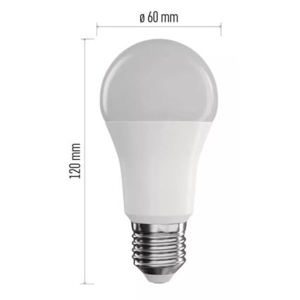 LED RGB Aptumšojama spuldze GoSmart A60 E27/9W/230V 2700-6500K Wi-Fi Tuya