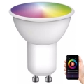 LED RGB Aptumšojama spuldze GoSmart MR16 GU10/4,8W/230V 2700-6500K Tuya