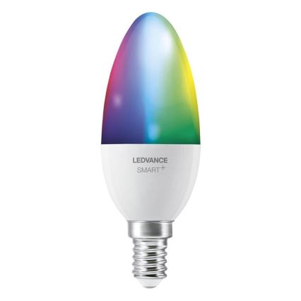 LED RGB Aptumšojama spuldze SMART+ E14/5W/230V 2700K-6500K - Ledvance