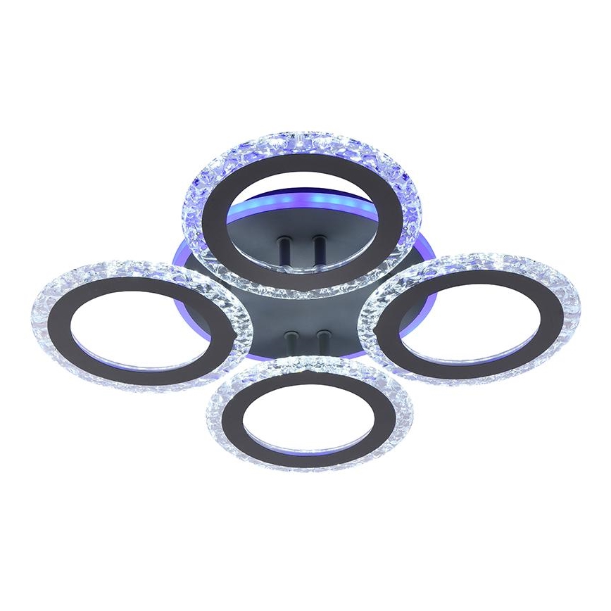 LED RGB Aptumšojama virsapmetuma lustra LED/55W/230V 3000-6500K + tālvadības pults