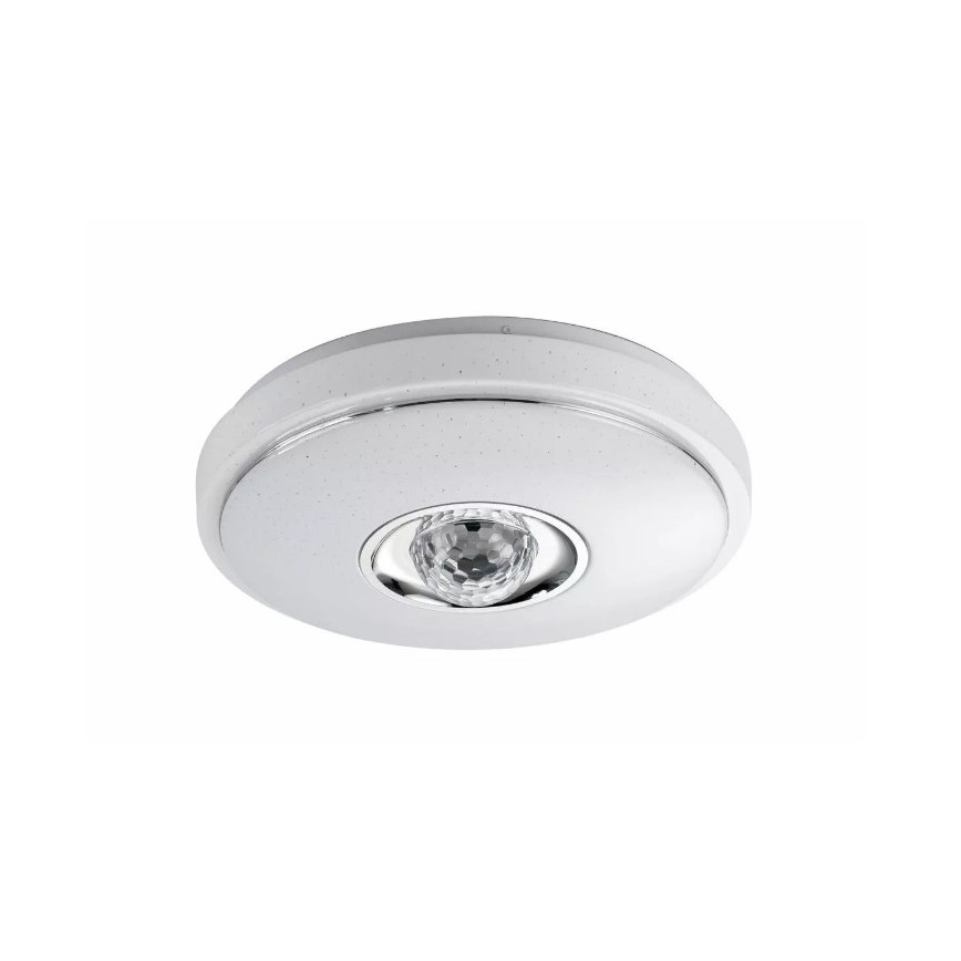 LED RGB Aptumšojams griestu gaismeklis MAGIC DISCO LED/18W/230V + tālvadības pults