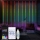 LED RGB Aptumšojams Ziemassvētku aizkars WIZARD 300xLED/USB 3x3m + tālvadības pults