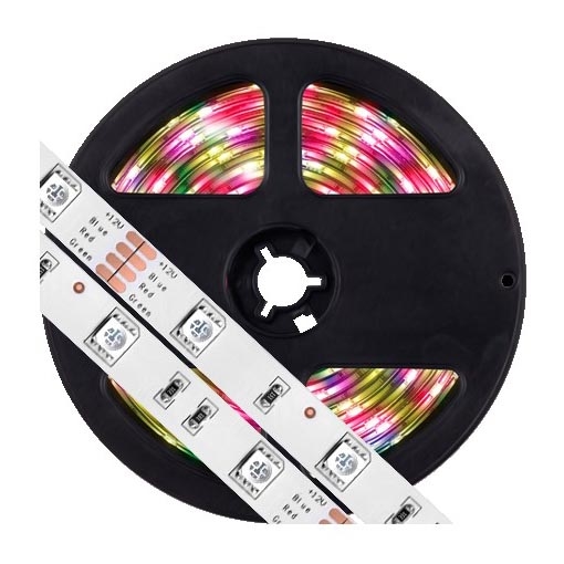 LED RGB Aptumšojma josla 5m LED/14,4W/12V IP54