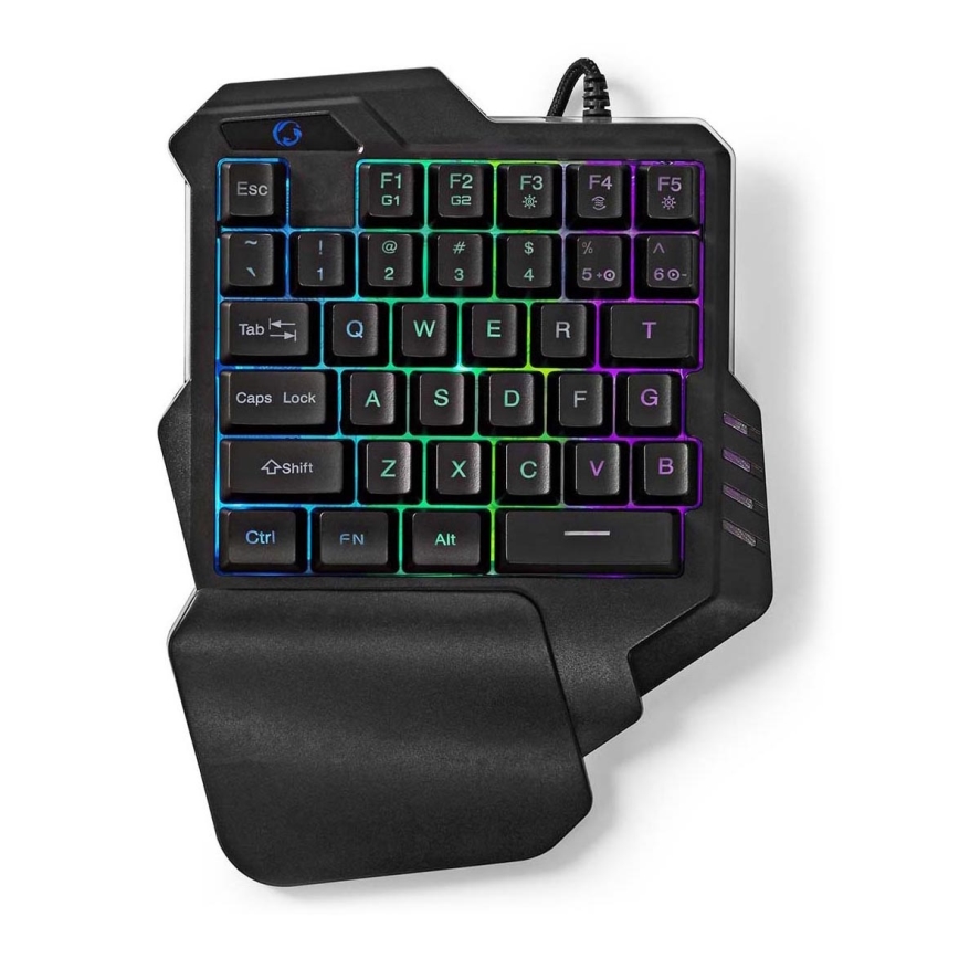 LED RGB Ar vienu roku lietojama spēļu tastatūra 5V