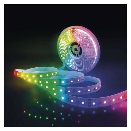 LED RGB+CCT Aptumšojama josla GOSMART LED/11W/230V 2 m 2700-6500K IP44 Wi-Fi + tālvadības pults