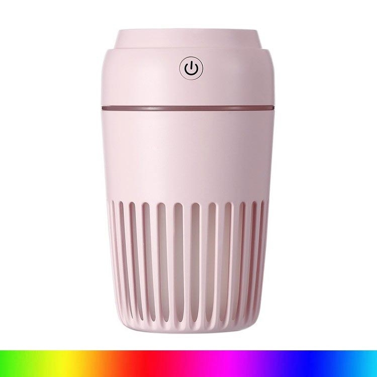LED RGB Gaisa mitrinātājs 300 ml LED/2W/5V rozā