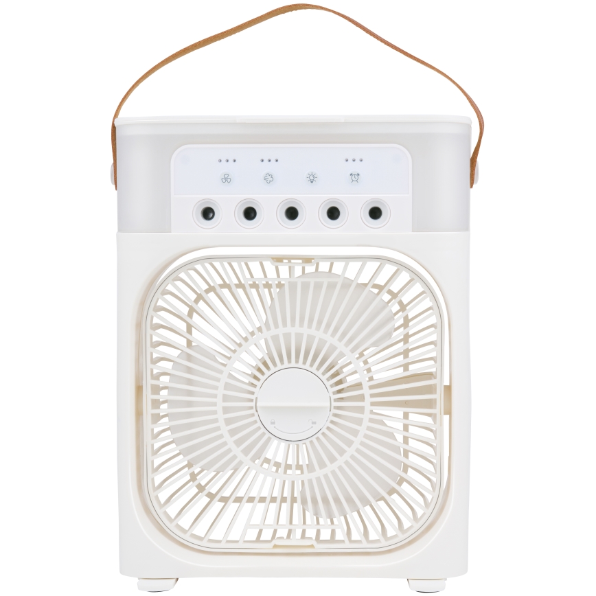 LED RGB galda ventilators ar miglas efektu 10W/5V