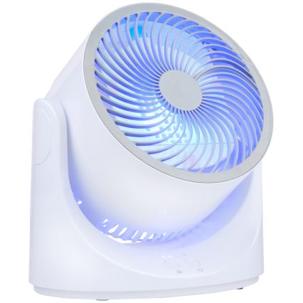 LED RGB galda ventilators ar miglas efektu 5V
