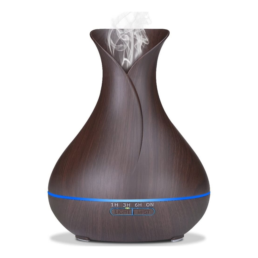 LED RGB Mitrinātājs un gaisa jonizators 400 ml