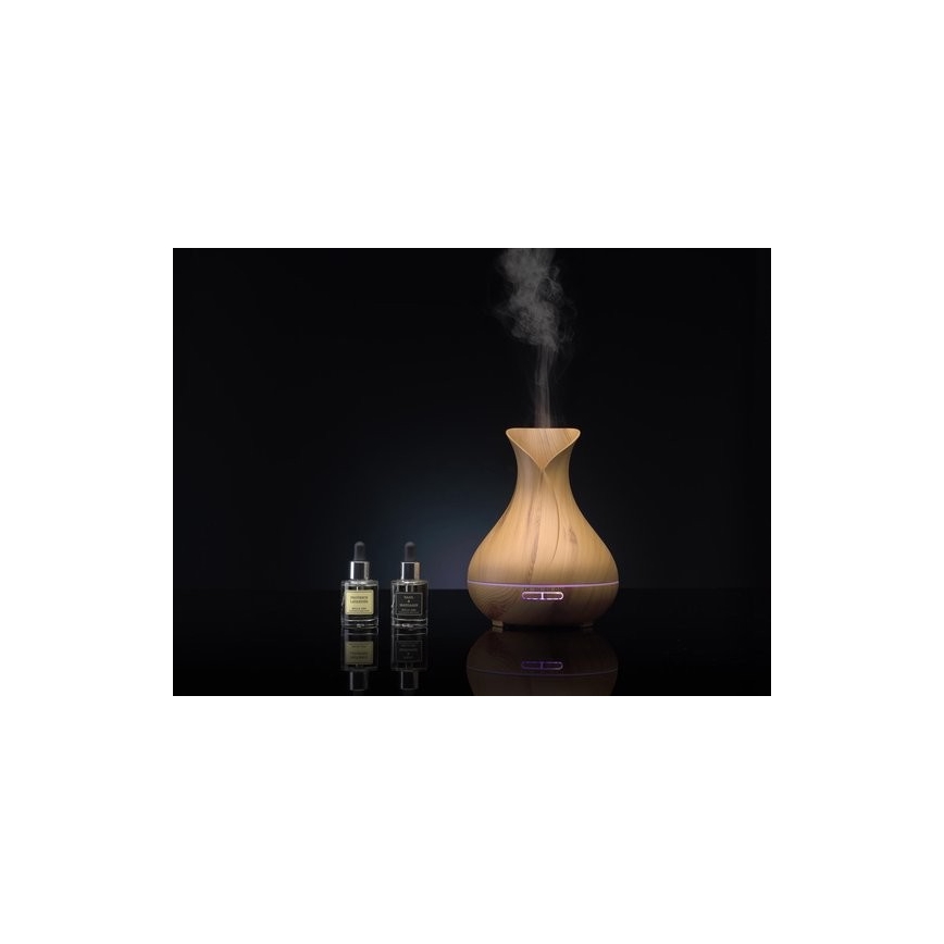 LED RGB Mitrinātājs un gaisa jonizators 400 ml