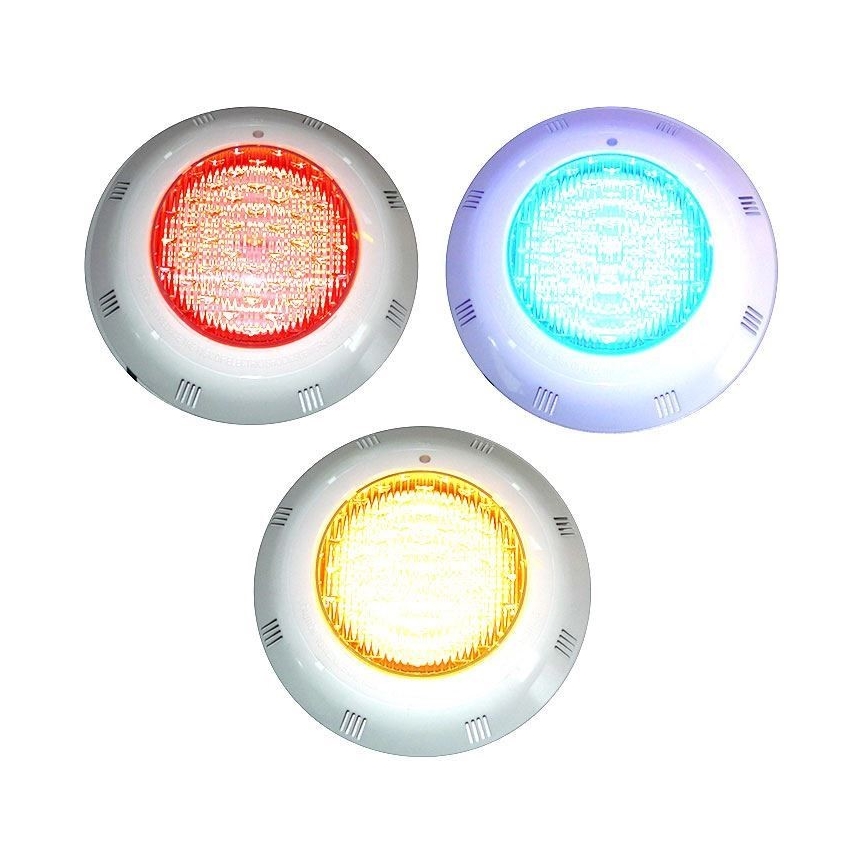 LED RGB Peldbaseina lampa LED/45W/12V IP68 + tālvadības pults