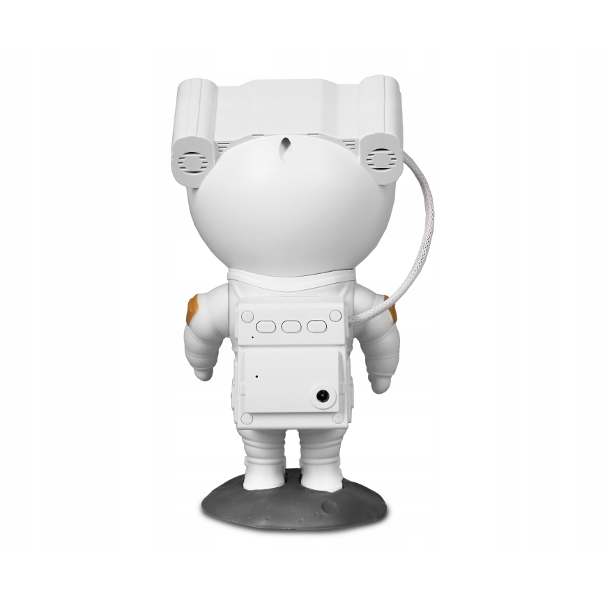 LED RGB projektors LED/5W/5V astronauts + tālvadības pults