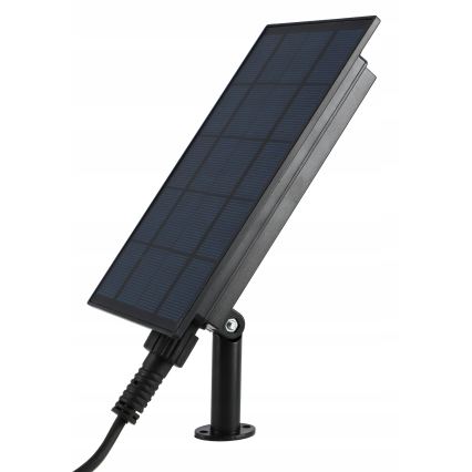 LED RGB ar regulējamu spilgtumu saules darbināms dekoratīvs virtenis 15xLED/18 funkcijas USB 6 m IP44 melna + ar tālvadības pulti