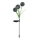 LED RGB Saules eneģijas lampa ALLIUM LED/1,2V 6500 600 mAh IP44 melna