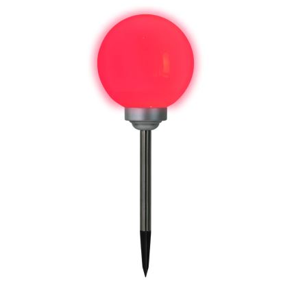 LED RGB Saules eneģijas lampa LED/0,2W/1,2V 600 mAh IP44