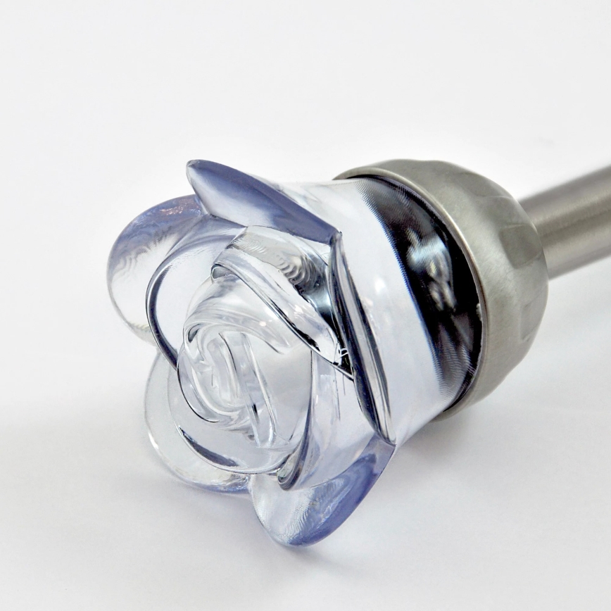 LED RGB Saules eneģijas lampa ROSE LED/1,2V 100 mAh IP44