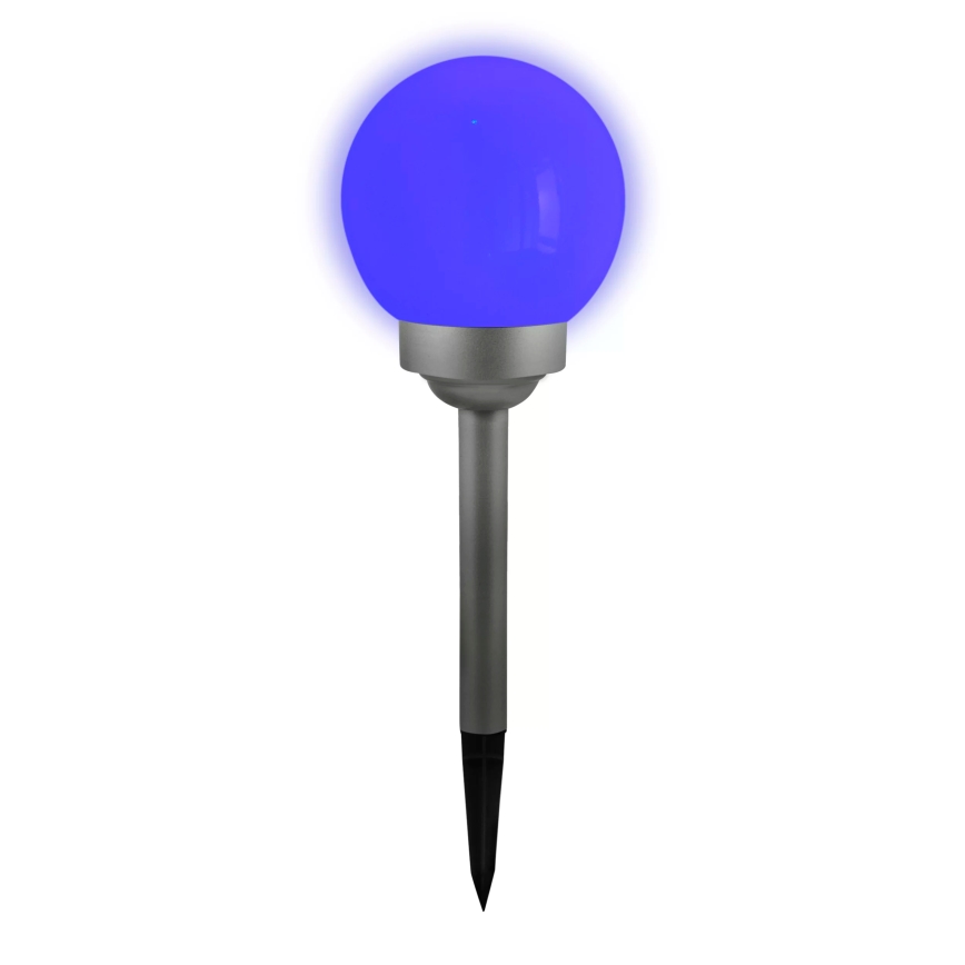 LED RGB Saules enerģijas lampa BALL LED/0,2W/AA 1,2V/600mAh IP44