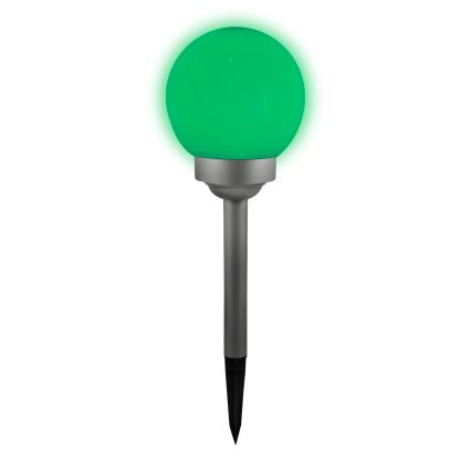LED RGB Saules enerģijas lampa BALL LED/0,2W/AA 1,2V/600mAh IP44