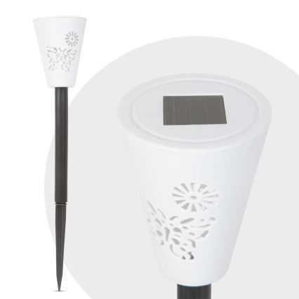 LED RGB Saules enerģijas lampa LED/1xAAA IP44