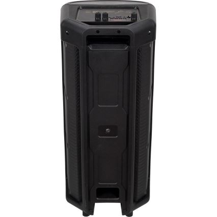 LED RGB Uzlādējams skaļrunis ar mikrofonu 600W/2400 mAh + tālvadības pults