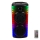 LED RGB Uzlādējams skaļrunis ar mikrofonu 600W/2400 mAh + tālvadības pults