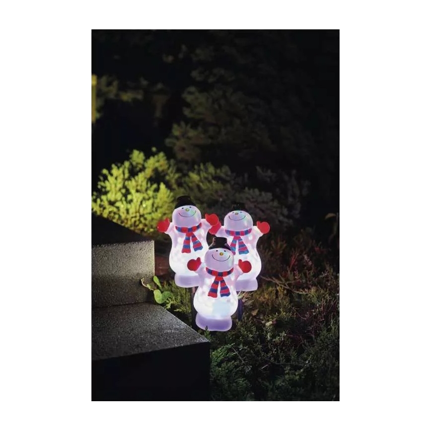 LED RGB Ziemassvētku āra rotājums LED/5W/5/230V IP44