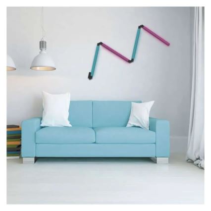 LED RGBIC Aptumšojama grīdas stāvlampa GoSmart LED/20W/230V 2700K Wi-Fi Tuya