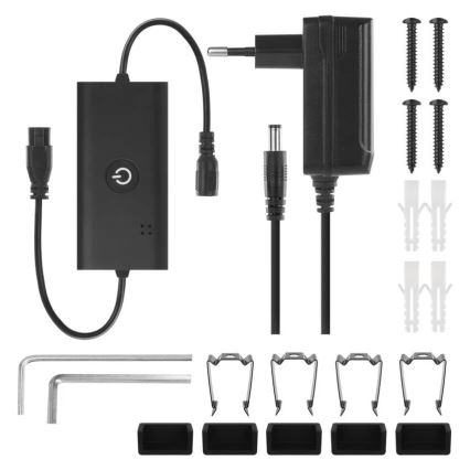 LED RGBIC Aptumšojama grīdas stāvlampa GoSmart LED/20W/230V 2700K Wi-Fi Tuya