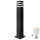 LED RGBW aptumšojama āra lampa TEKSAS 1xE27/9W/230V 2700-6500K Wi-Fi 74 cm IP44 antracīts