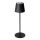 LED RGBW aptumšojama āra uzlādējama lampa LED/1,5W/4000 mAh 3000K IP44 melna