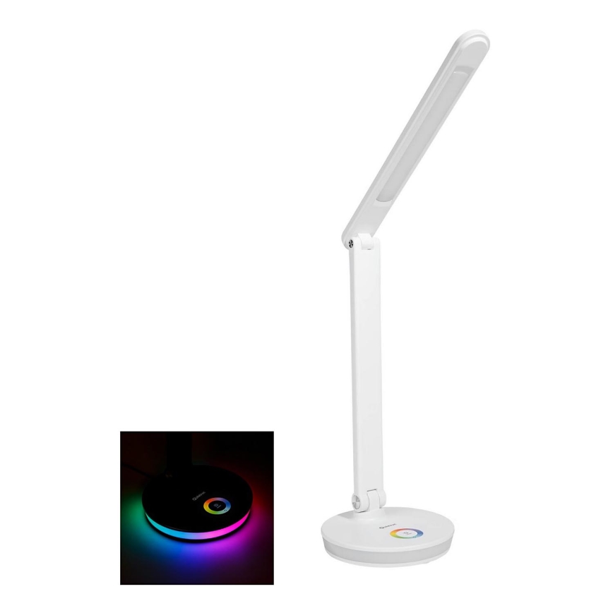 LED RGBW Aptumšojama galda lampa ar ārējā akumulatora funkciju LED/12W/5V 2800-6000K balta