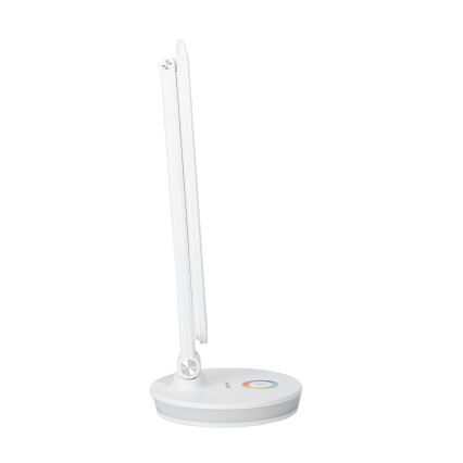 LED RGBW Aptumšojama galda lampa ar ārējā akumulatora funkciju LED/12W/5V 2800-6000K balta