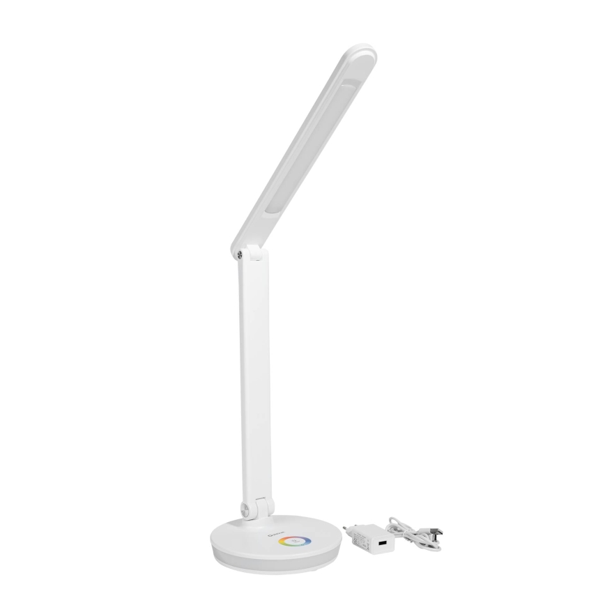 LED RGBW Aptumšojama galda lampa ar ārējā akumulatora funkciju LED/12W/5V 2800-6000K balta