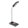 LED RGBW Aptumšojama galda lampa ar Qi lādētāju 30W/230V 3000K/4000K/5000K melna