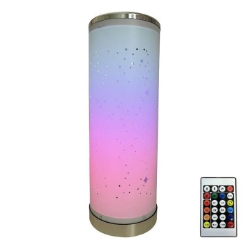 LED RGBW Aptumšojama galda lampa LED/5W/230V + tālvadības pults