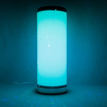 LED RGBW Aptumšojama galda lampa LED/5W/230V + tālvadības pults