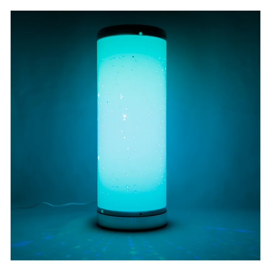 LED RGBW Aptumšojama galda lampa LED/5W/230V + tālvadības pults