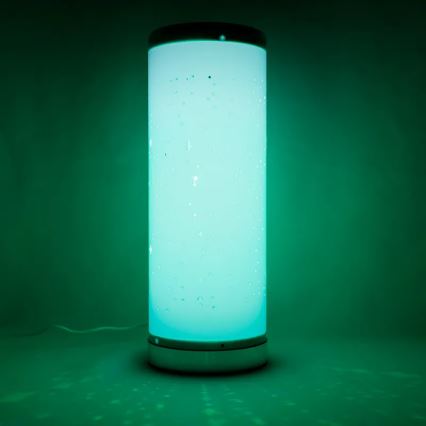 LED RGBW Aptumšojama galda lampa LED/5W/230V + tālvadības pults