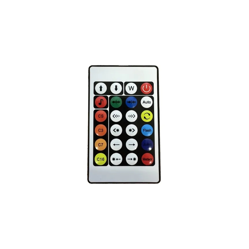 LED RGBW Aptumšojama galda lampa LED/5W/230V + tālvadības pults