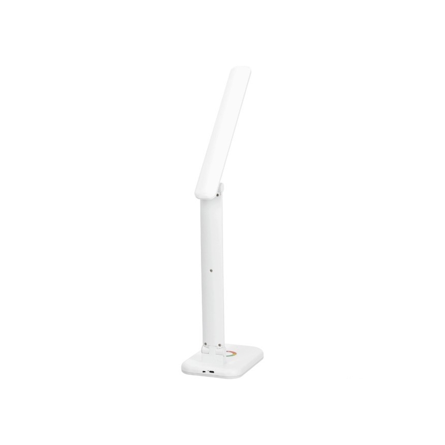 LED RGBW Aptumšojama galda lampa NOBLITE LED/7W/5V 3000/4000/6500K balta