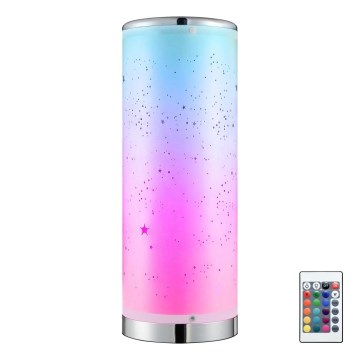 LED RGBW Aptumšojama galda lampa STELLA MINI LED/5W/5V + tālvadības pults