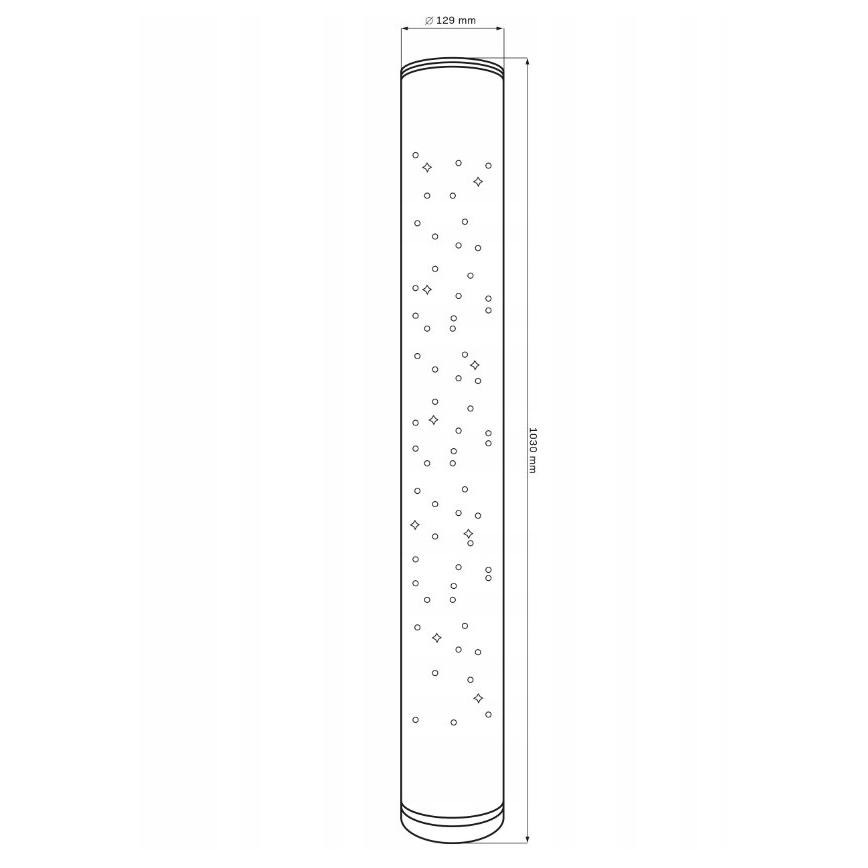 LED RGBW Aptumšojama grīdas stāvlampa STELLA LED/12W/230V + tālvadības pults