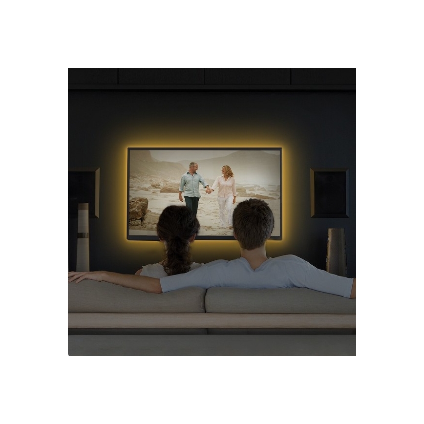 LED RGBW aptumšojama lente, 5 m, 20,5 W, 230 V, ar Wi‑Fi