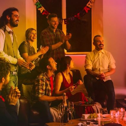 LED RGBW aptumšojama lente, 5 m, 20,5 W, 230 V, ar Wi‑Fi