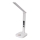 LED RGBW Aptumšojama skārienvadāma galda lampa ar bezvadu uzlādi, ekrāns un USB ports MAGNUS LED/6W/5V 3000-6500K balta