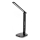 LED RGBW Aptumšojama skārienvadāma galda lampa ar bezvadu uzlādi, LCD ekrāns un USB ports MAGNUS LED/6W/5V 3000-6500K melna