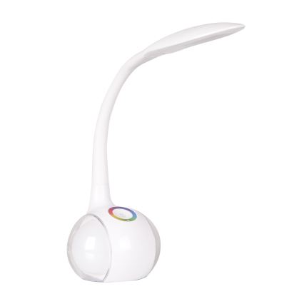 LED RGBW Aptumšojama skārienvadāma galda lampa COSMOS LED/6,5W/230V balta