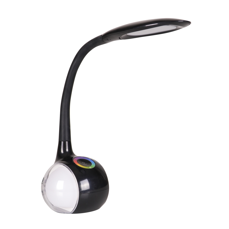 LED RGBW Aptumšojama skārienvadāma galda lampa COSMOS LED/6,5W/230V melna